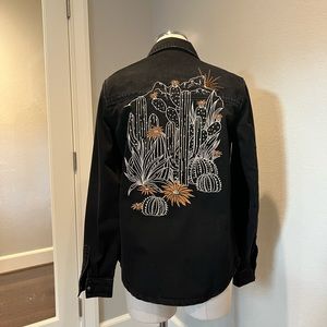 Black Denim Jacket